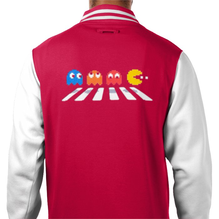 Pacman & The Beatles - Abby Road Varsity Jacket