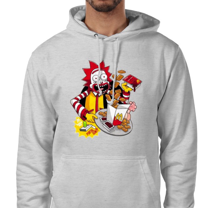 Rick & Morty & Mc Donald's - Rick Mc Donald Value Hoodie