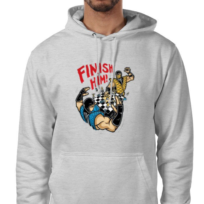 Mortal Kombat - Finish Him Chess Value Hoodie