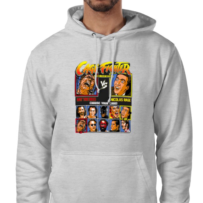 Nicholas Cage & Street Fighter - Cage Fighter Value Hoodie