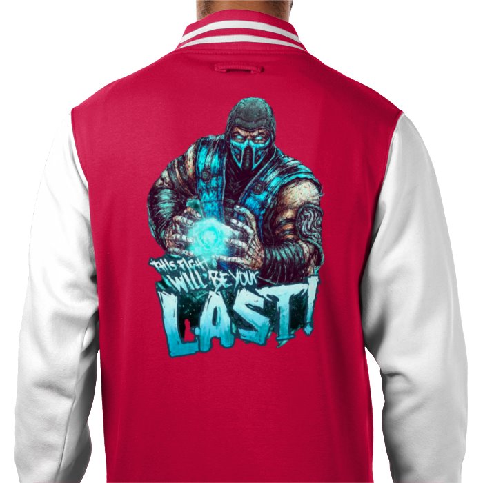 Mortal Kombat - Sub Zero Last Match Varsity Jacket