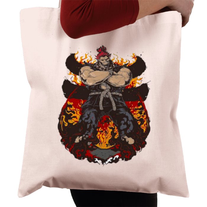 Street Fighter - Akuma Pose Tote Bag