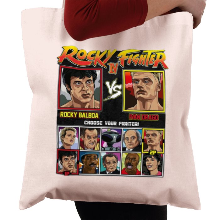 Rocky & Street Fighter - Rocky Fighter Tote Bag