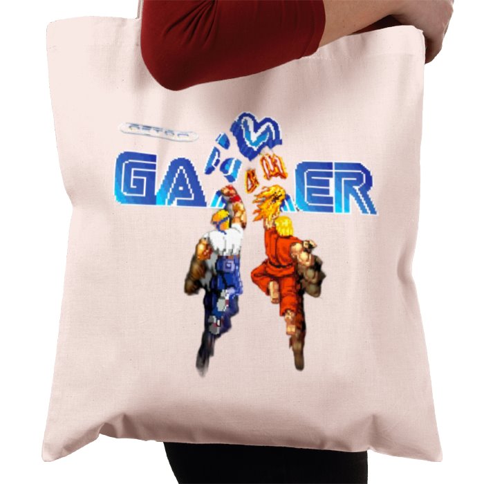 Street Fighter & Sega - Retro Gamer Tote Bag