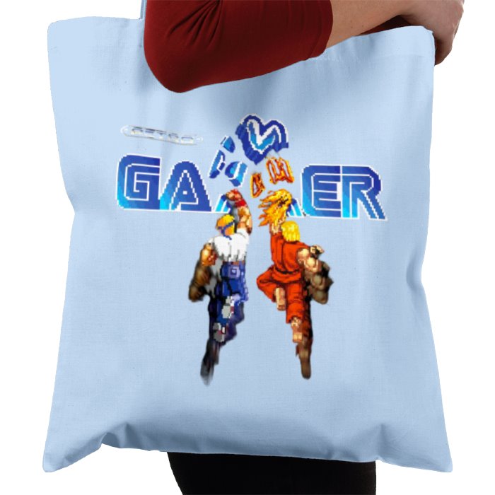 Street Fighter & Sega - Retro Gamer Tote Bag