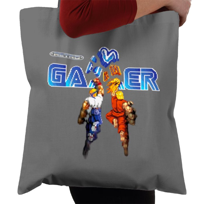 Street Fighter & Sega - Retro Gamer Tote Bag