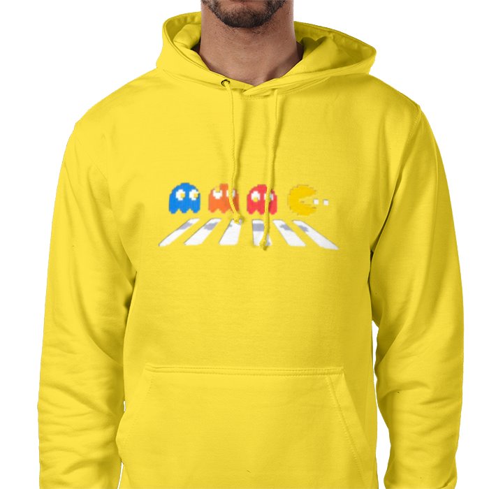 Pacman & The Beatles - Abby Road Value Hoodie