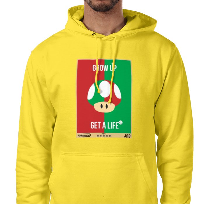 Super Mario Bro's - Get A Life Value Hoodie