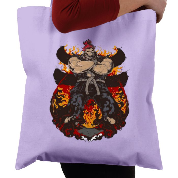 Street Fighter - Akuma Pose Tote Bag