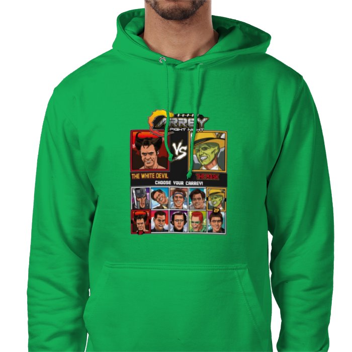 Jim Carrey & Fight Night & Street Fighter - Super Carrey Fight Night Value Hoodie