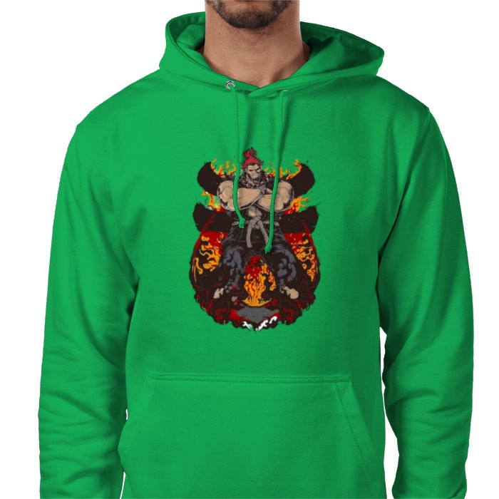 Street Fighter - Akuma Pose - Parody Value Hoodie