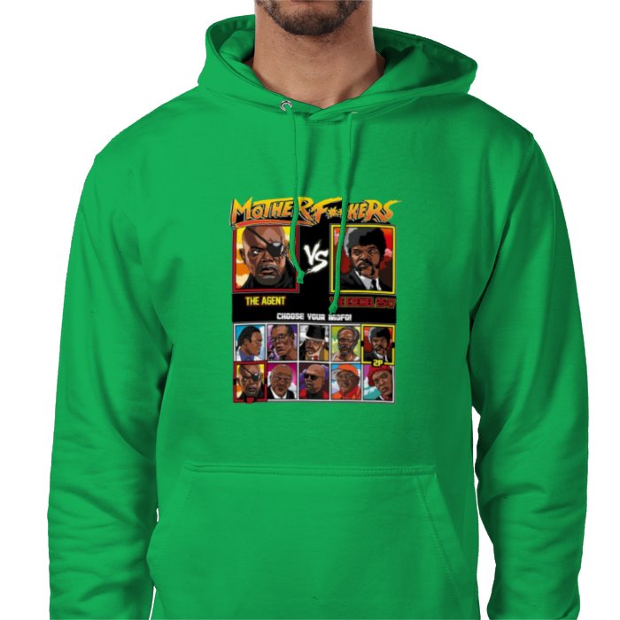 Samuel Jackson & Street Fighter - Mother F**kers Value Hoodie