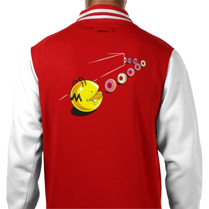 Pacman & The Simpsons - Simpsons Crossover Varsity Jacket