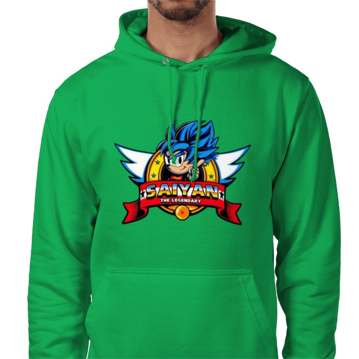 Sonic & Dragonball Z - Sonic The Saiyan Value Hoodie