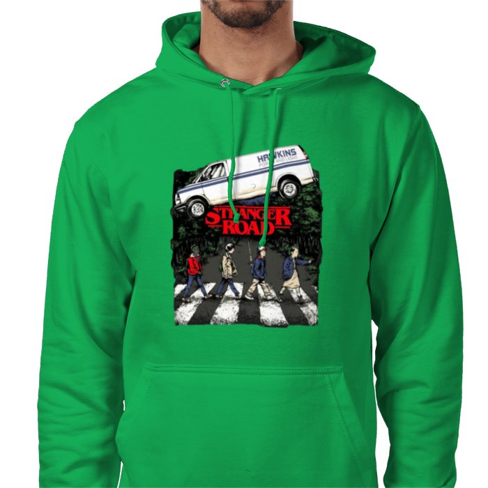 Stranger Things & The Beatles - Abbey Road Value Hoodie