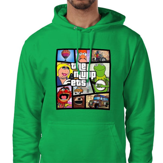 The Muppets & Grand Theft Auto - Grand Theft Auto Style Value Hoodie