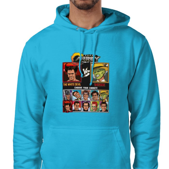 Jim Carrey & Fight Night & Street Fighter - Super Carrey Fight Night Value Hoodie