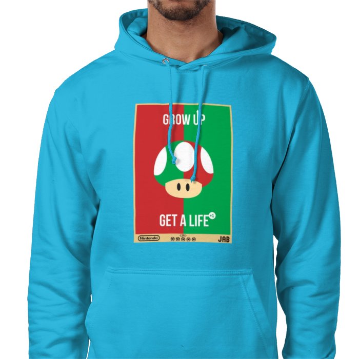 Super Mario Bro's - Get A Life Value Hoodie