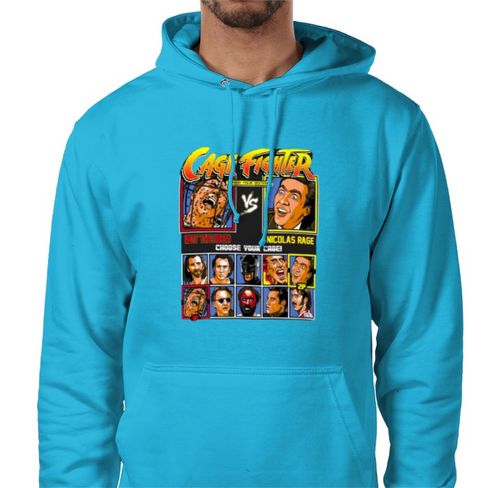 Nicholas Cage & Street Fighter - Cage Fighter Value Hoodie