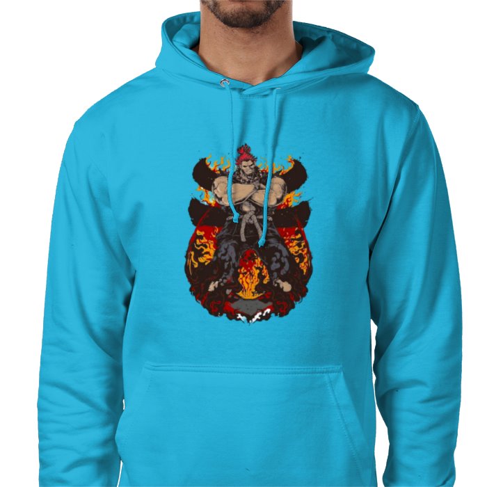 Street Fighter - Akuma Pose - Parody Value Hoodie