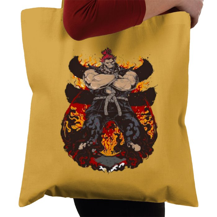 Street Fighter - Akuma Pose Tote Bag