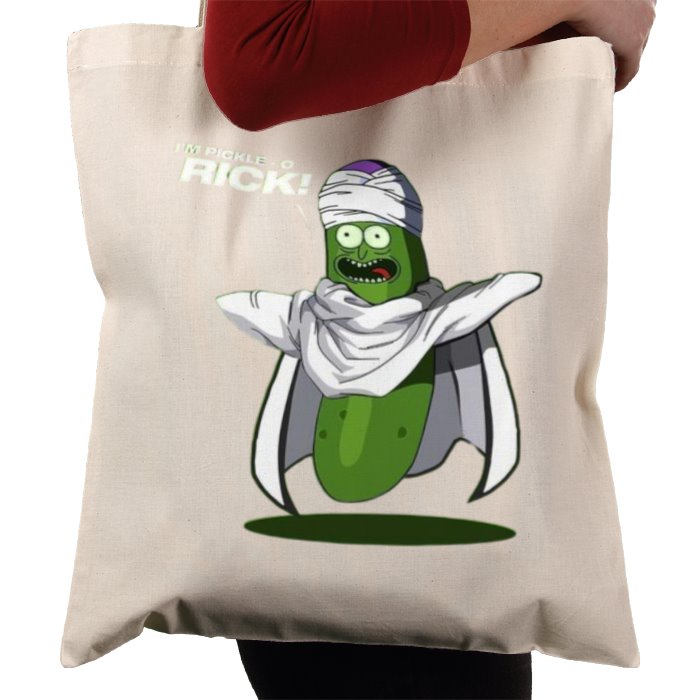 Rick & Morty & Dragonball Z - Piccallo Rick v2 Tote Bag