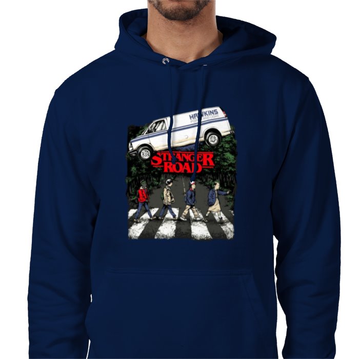 Stranger Things & The Beatles - Abbey Road Value Hoodie