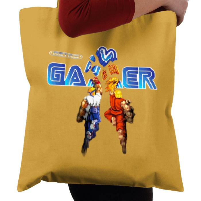 Street Fighter & Sega - Retro Gamer Tote Bag