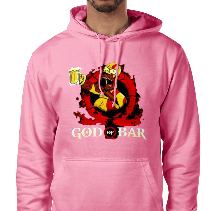 The Simpsons & God Of War - God Of Bar Value Hoodie