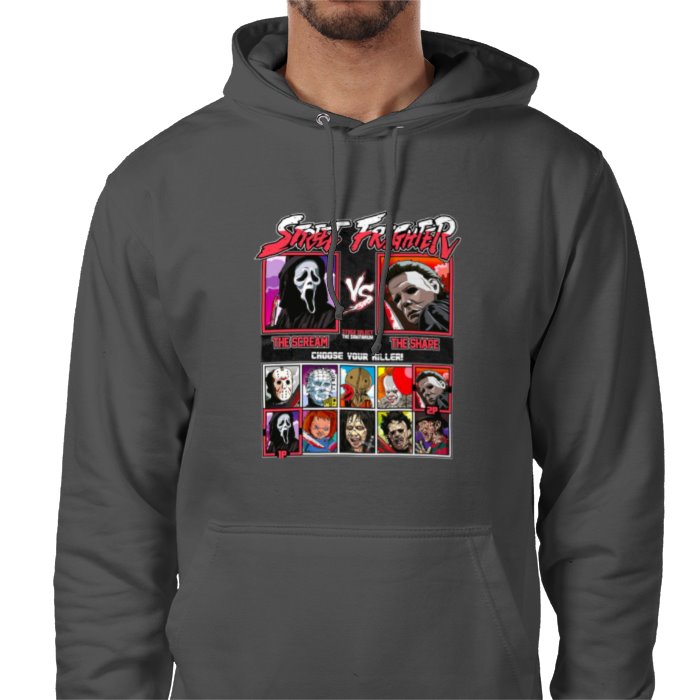 Horror Movies & Street Fighter - Street Frighter Value Hoodie