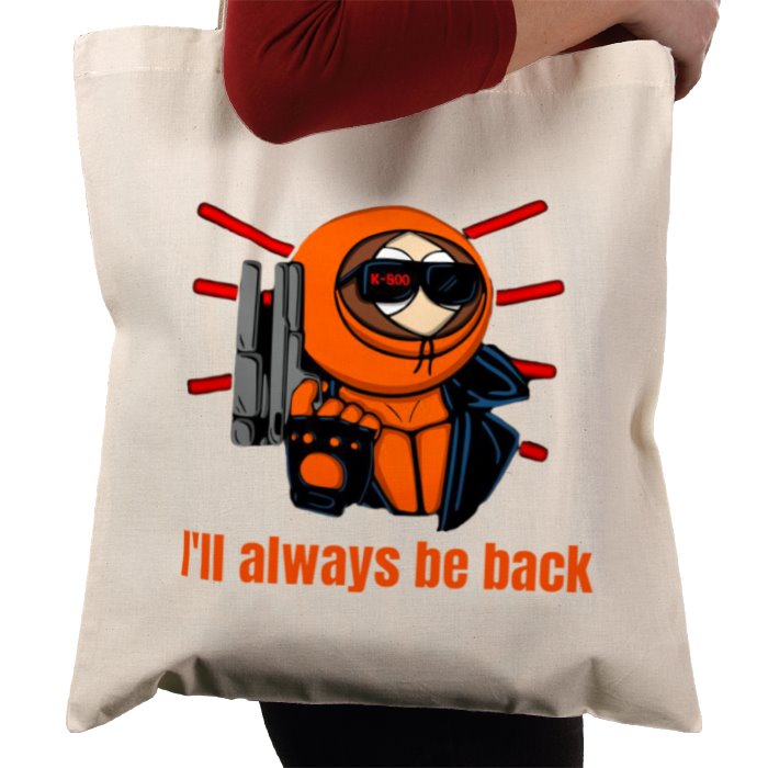 South Park & Terminator - I'll Always Be Back Tote Bag