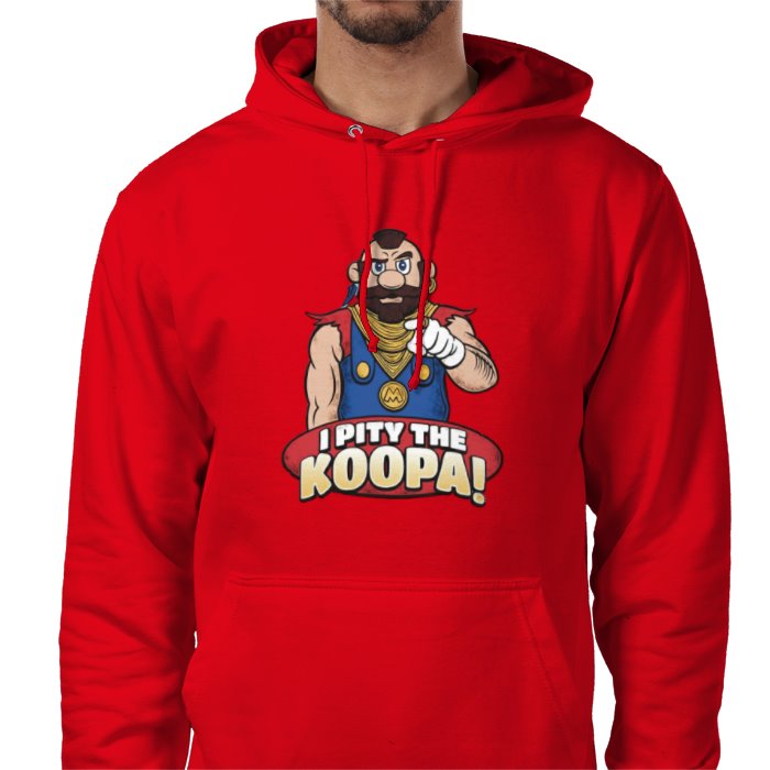 The A Team & Super Mario Bro's - I Pity The Koopa Value Hoodie