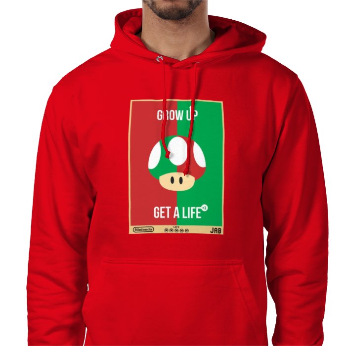 Super Mario Bro's - Get A Life Value Hoodie