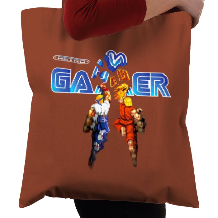 Street Fighter & Sega - Retro Gamer Tote Bag