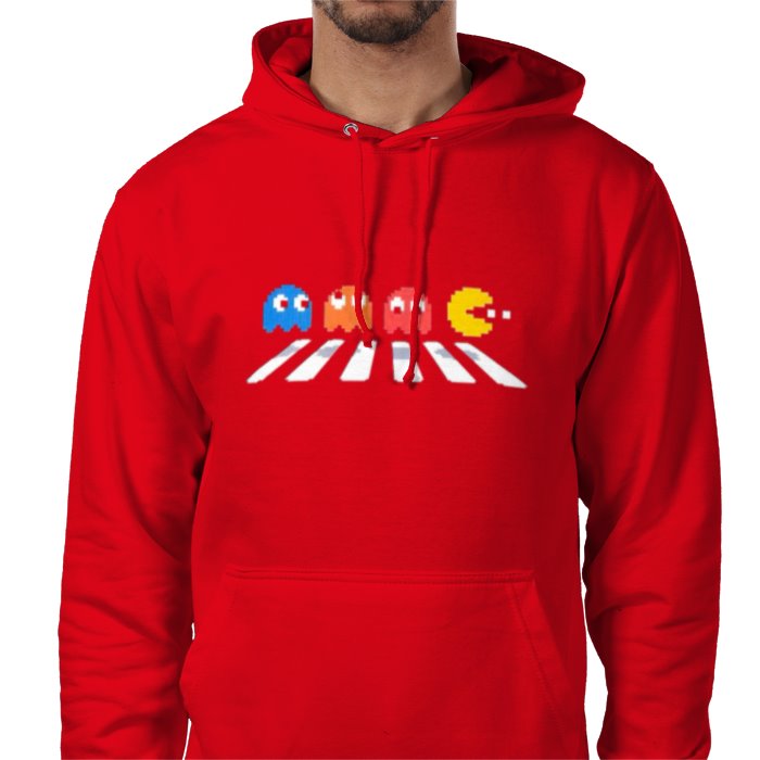 Pacman & The Beatles - Abby Road Value Hoodie