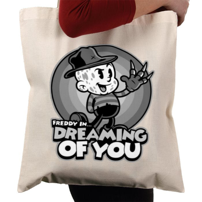 Looney Tunes & A Nightmare On Elm Street - Dreaming Of You Tote Bag