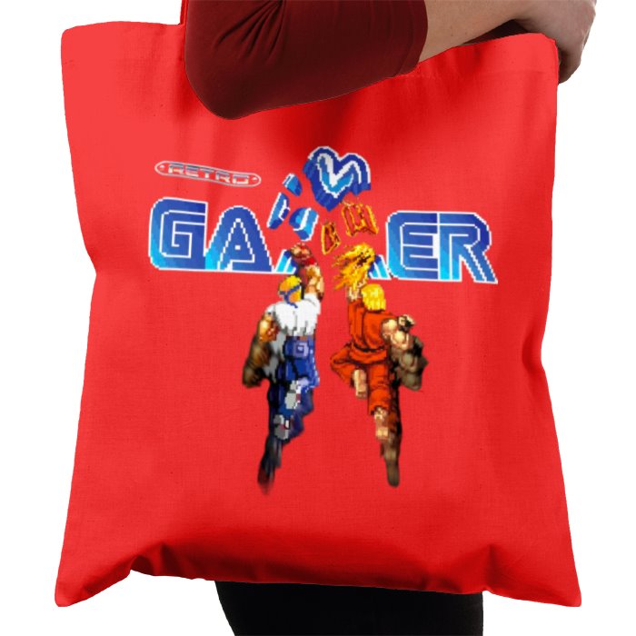 Street Fighter & Sega - Retro Gamer Tote Bag