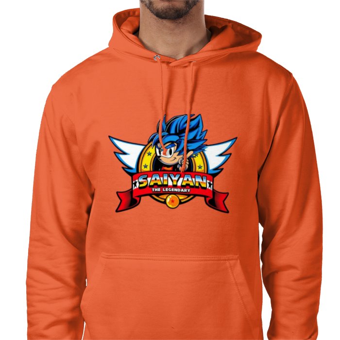 Sonic & Dragonball Z - Sonic The Saiyan Value Hoodie