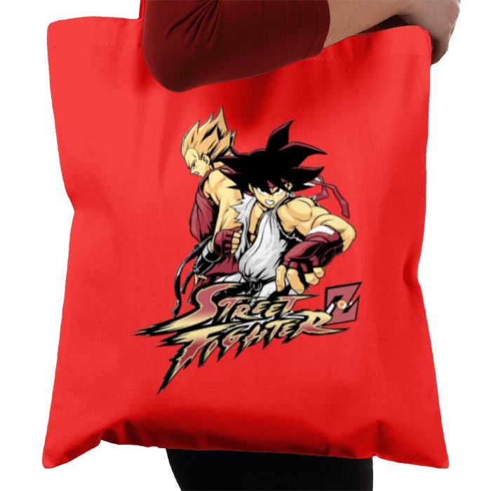 Dragonball Z & Street Fighter - Street Fighter Z Tote Bag