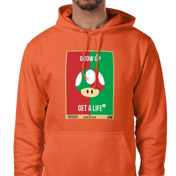 Super Mario Bro's - Get A Life Value Hoodie