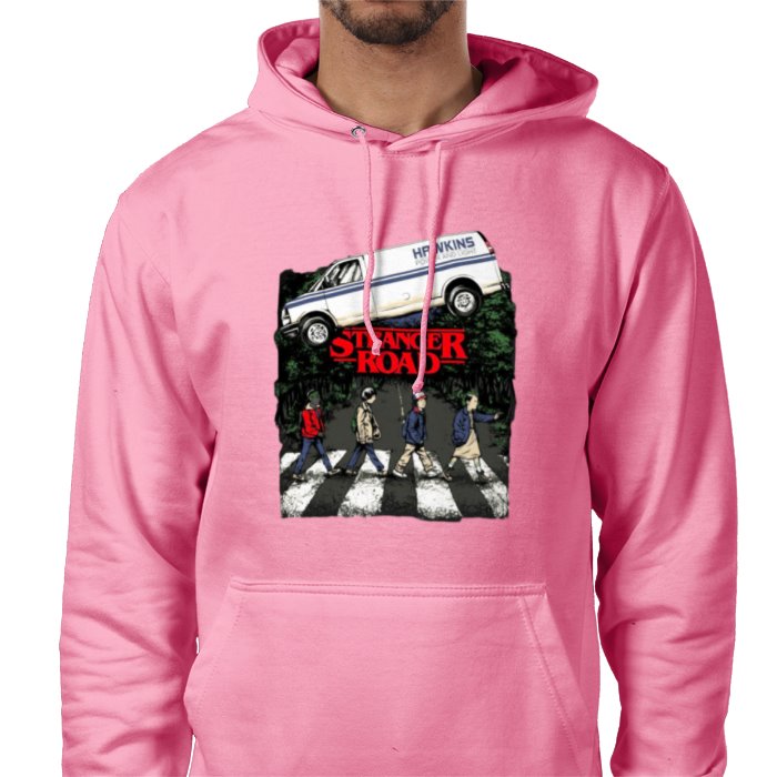 Stranger Things & The Beatles - Abbey Road Value Hoodie