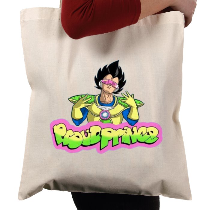 Dragonball Z & The Fresh Prince Of Bel Air - Proud Prince Tote Bag