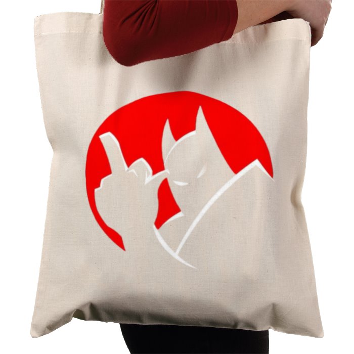 Batman - Rude Logo Tote Bag