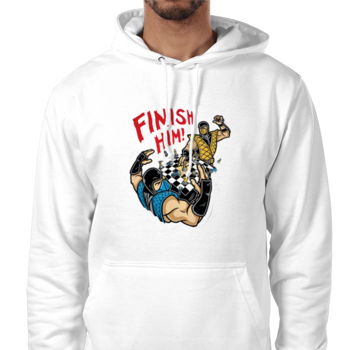 Mortal Kombat - Finish Him Chess Value Hoodie