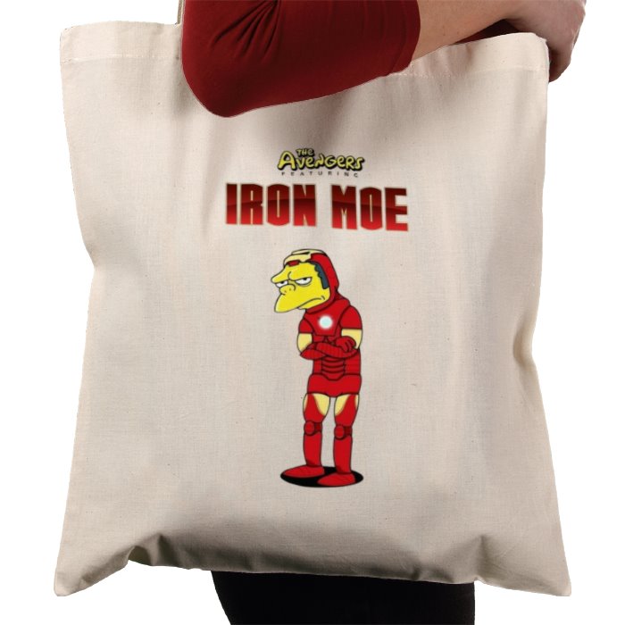 The Simpsons & Iron Man - Iron Moe Tote Bag