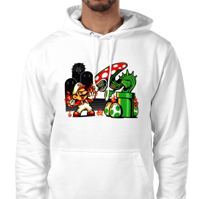 Super Mario Bro's & Alien - Mario Vs Alien Value Hoodie