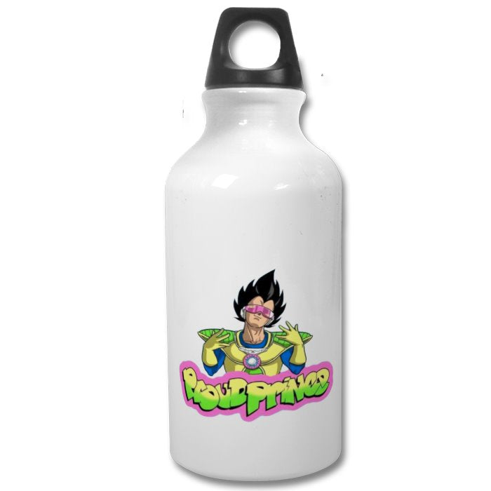 Dragonball Z & The Fresh Prince Of Bel Air - Proud Prince Water Bottle