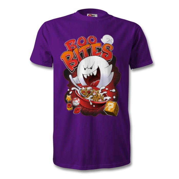 Super Mario Bro's - Boo Bites Cereal T-shirt