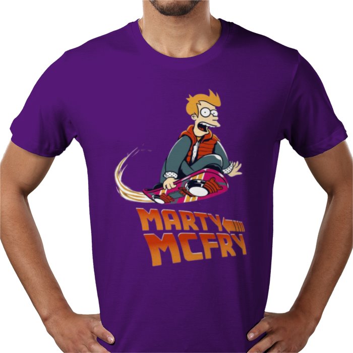 Futurama x Back To The Future - Marty McFry T-shirt