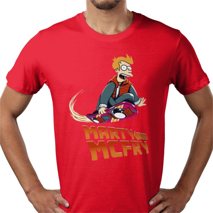 Futurama x Back To The Future - Marty McFry T-shirt